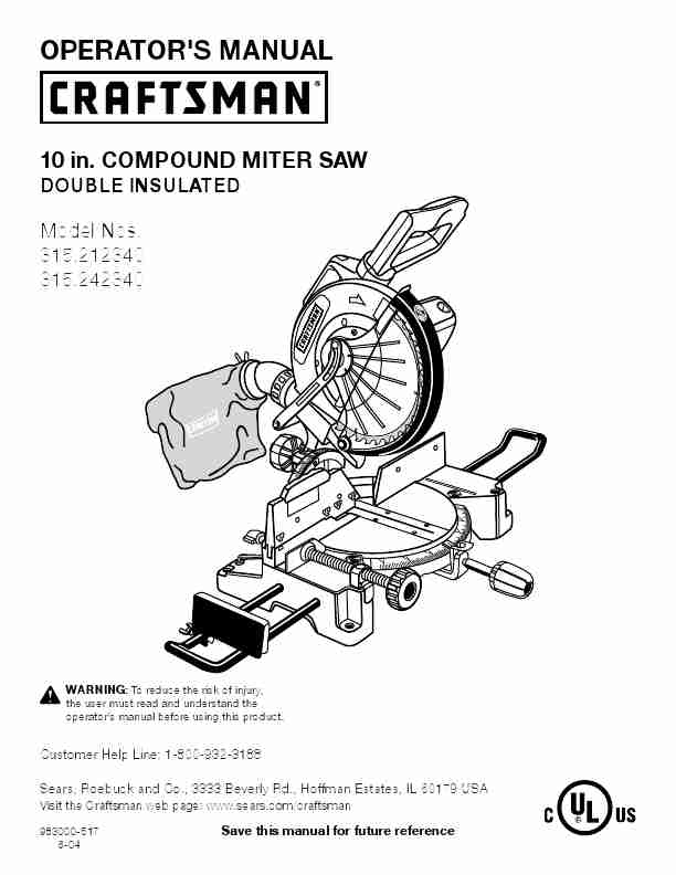 Craftsman Saw 315 21234-page_pdf